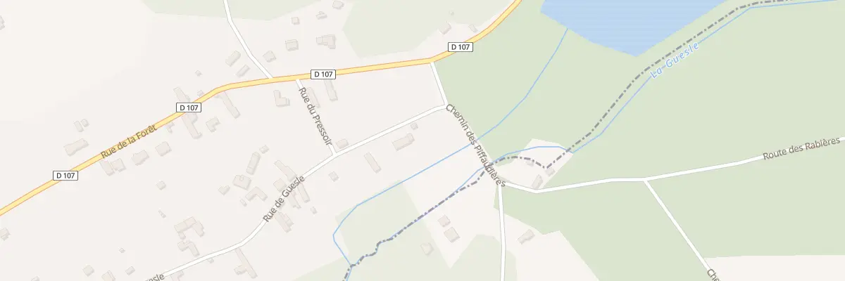 Plan du 34 Rue de la Guesle à Hermeray