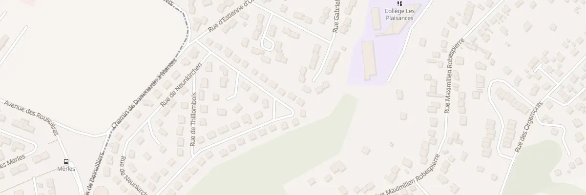 Plan du 72 Rue de Neunkirchen à Mantes-la-Ville
