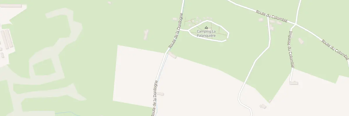 Plan du 251 Rte de la Dordogne à Vayrac