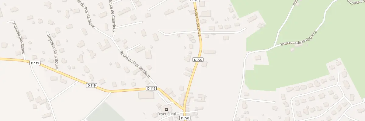Plan du 5844F Courrieu Est à Vayrac