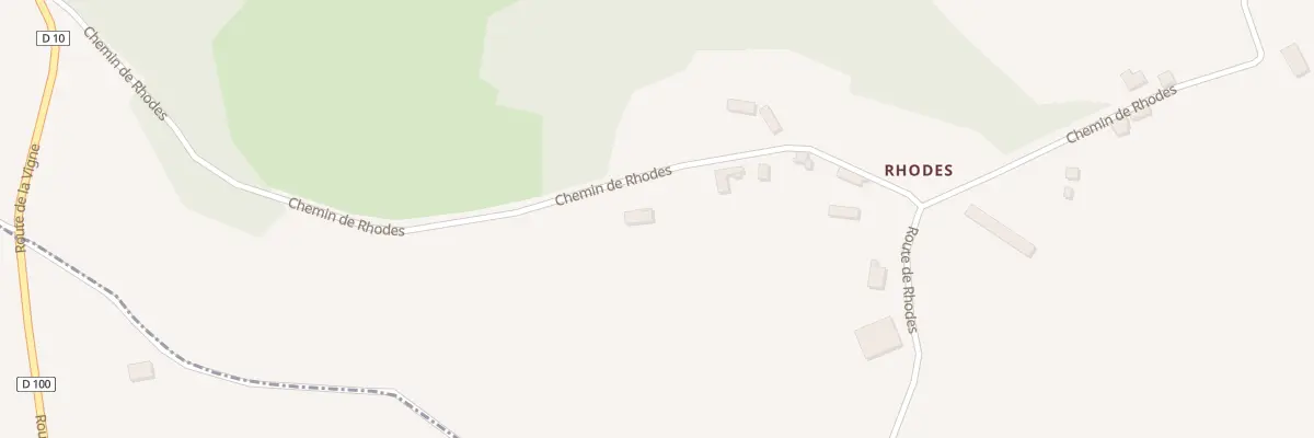 Plan du 5205 Rhodes à Branceilles