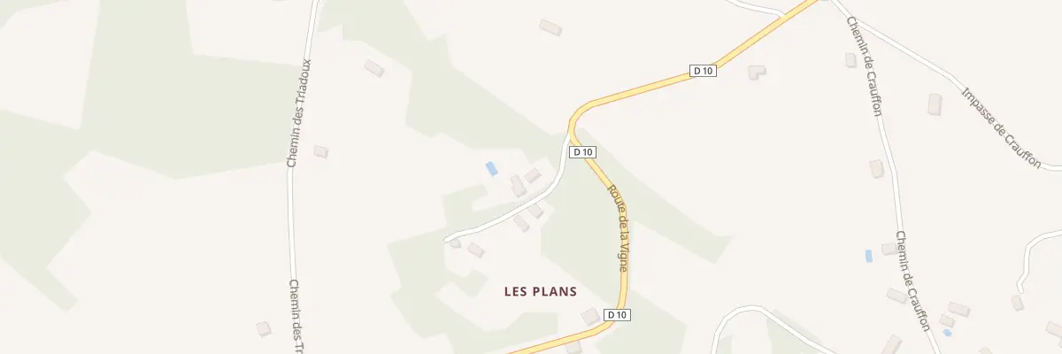 Plan du 50 Che des Plans à Branceilles