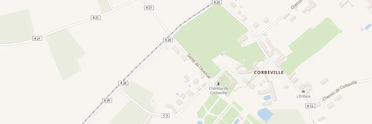 Plan du 3 Sen de l’Avenue à Saint-Martin-des-Champs