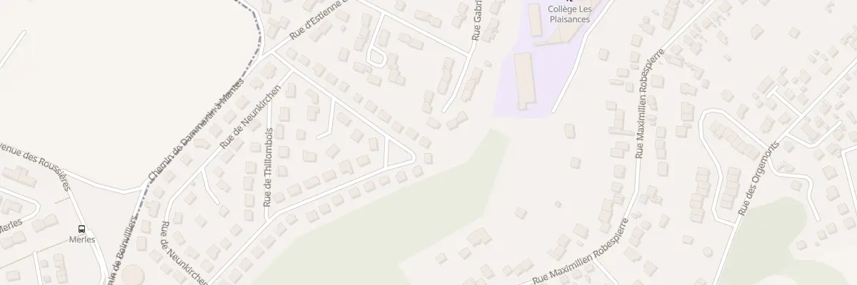 Plan du 70 Rue de Neunkirchen à Mantes-la-Ville