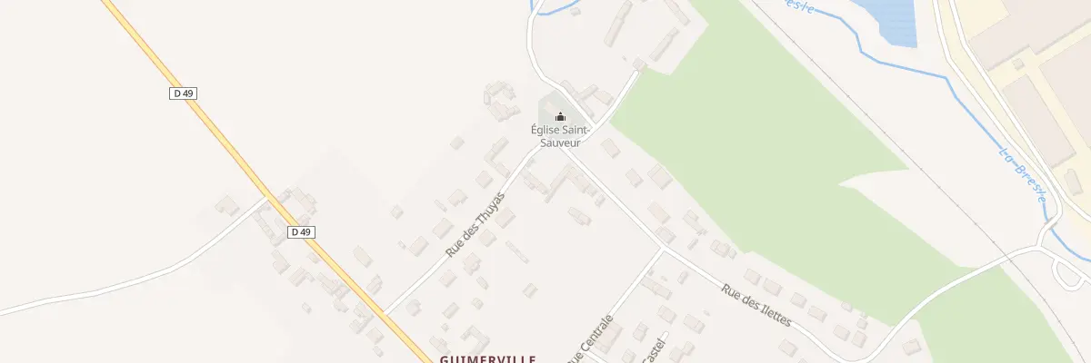 Plan du 5099 Guimerville à Hodeng-au-Bosc