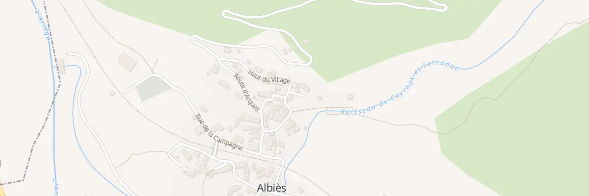Plan du 2 Haut du Village à Pech