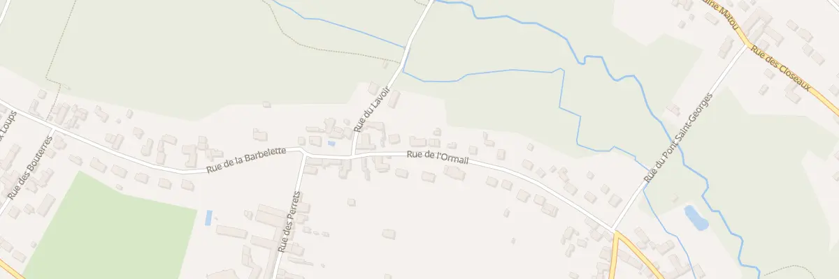Plan du 1C Rue de l’Ormail à Ymeray