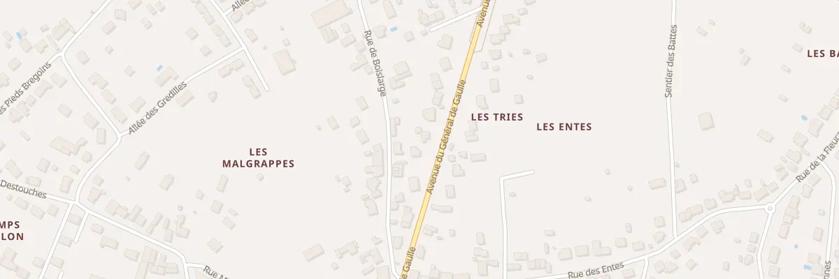 Plan du 157 Av General de Gaulle à Déols