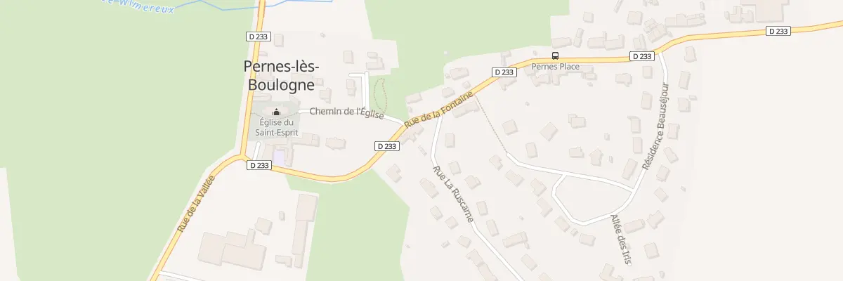 Plan du 6 Rue de la Fontaine à Pernes-lès-Boulogne