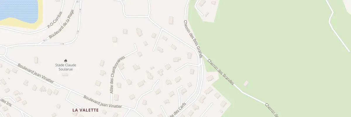 Plan du 3 All des Verdiers à Seilhac