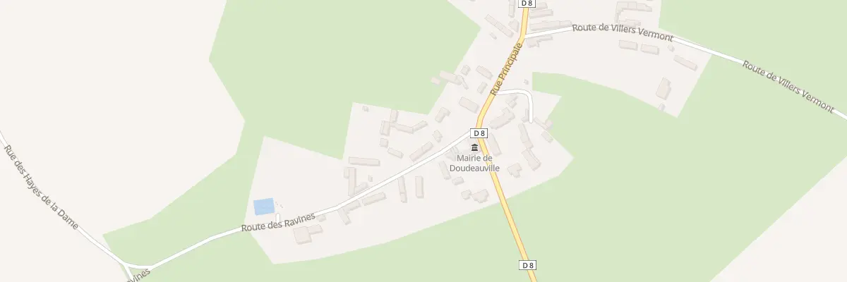 Plan du 3 Rte des Ravines à Doudeauville