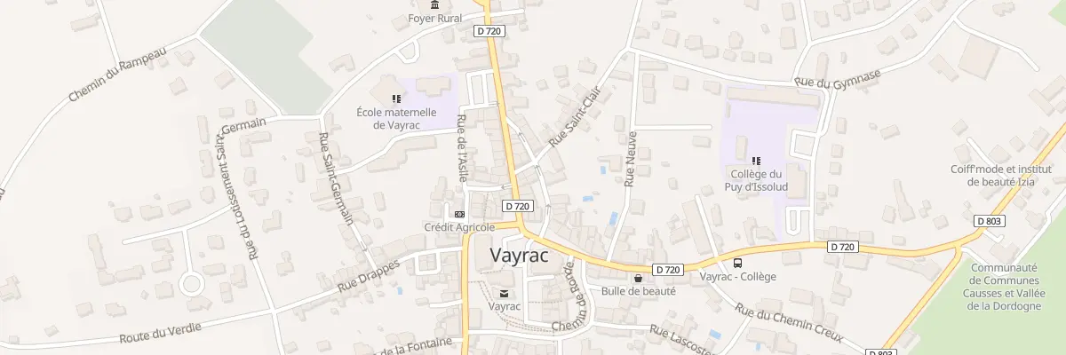 Plan du 52 Pl Jean de Vayrac à Vayrac