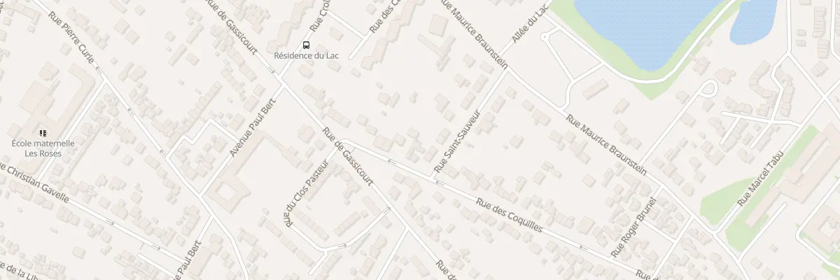 Plan du 92 Rue des Coquilles à Mantes-la-Jolie