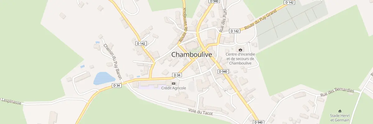 Plan du 5041 Le Bourg Nord à Chamboulive
