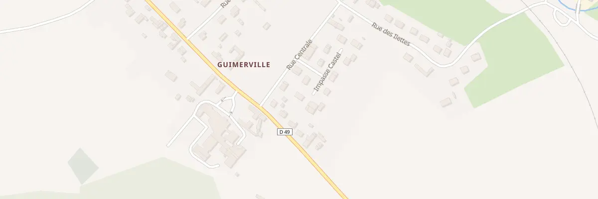 Plan du 5128 Guimerville à Hodeng-au-Bosc