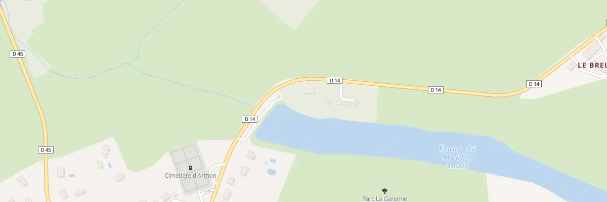 Plan du 5194 Le Breuil à Arthon