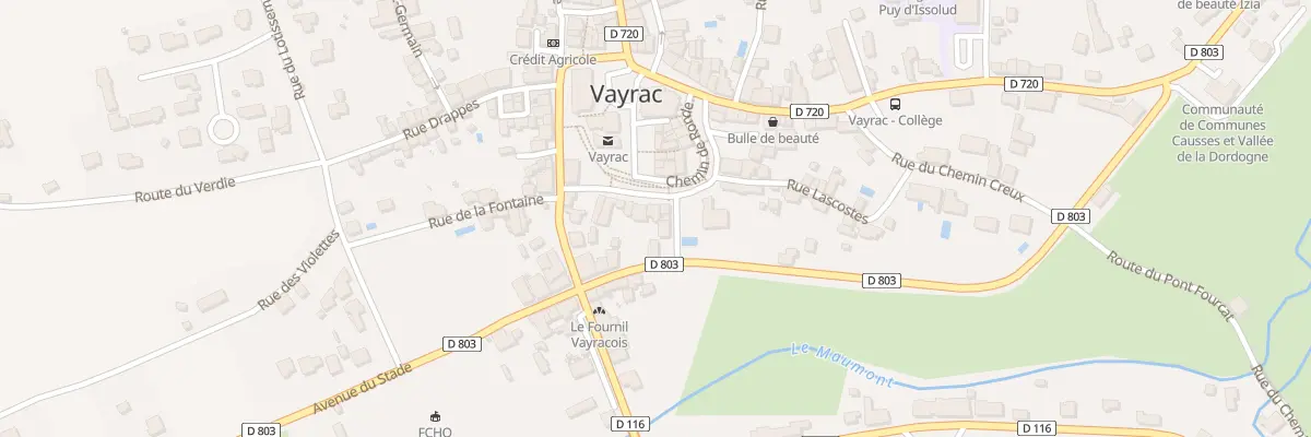 Plan du 103 Rue Gaillard Bournazel à Vayrac