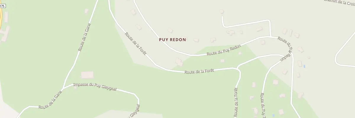 Plan du 5071 Puy Redon à Palazinges