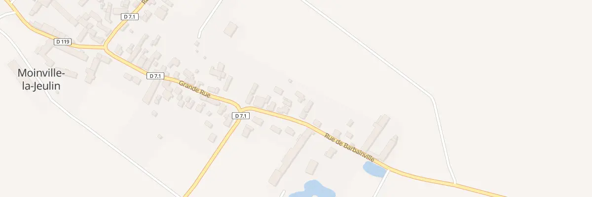 Plan du 5 Rue de Barbainville à Moinville-la-Jeulin