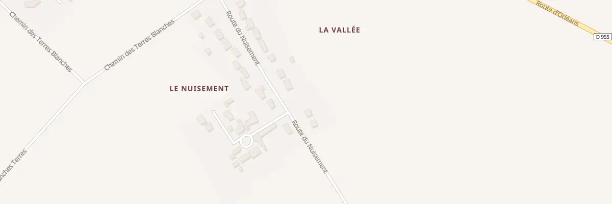 Plan du 32T Rte du Nuisement à Saint-Péravy-la-Colombe