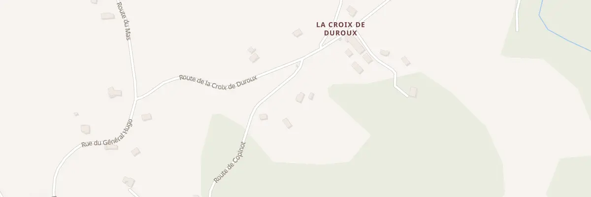 Plan du 656 Rte de Copinot à Chameyrat