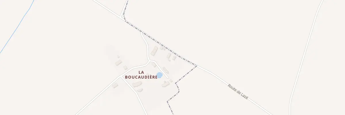 Plan du 5124 La Boucaudière à Rouvres-les-Bois