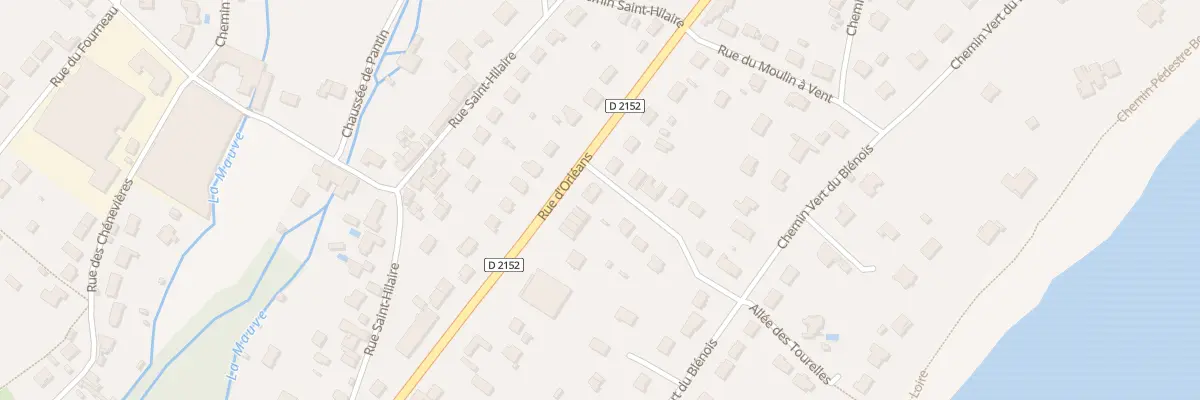Plan du 91 Rue d’Orleans à Meung-sur-Loire