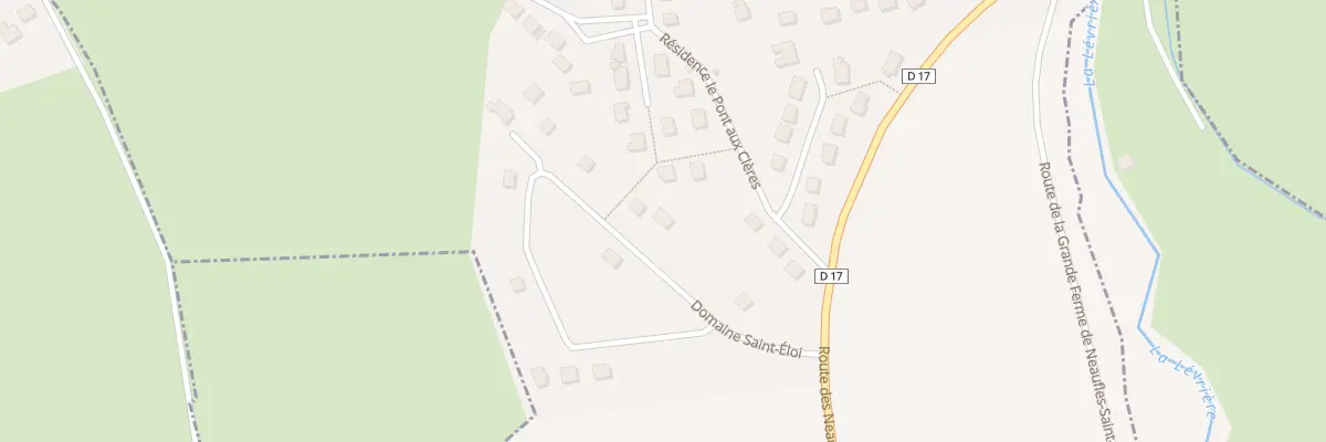 Plan de Rte de Neaufles à Bézu-Saint-Éloi