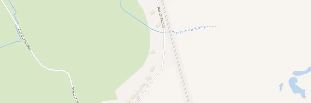 Plan du 27 Rue du Marais à Ponthoile
