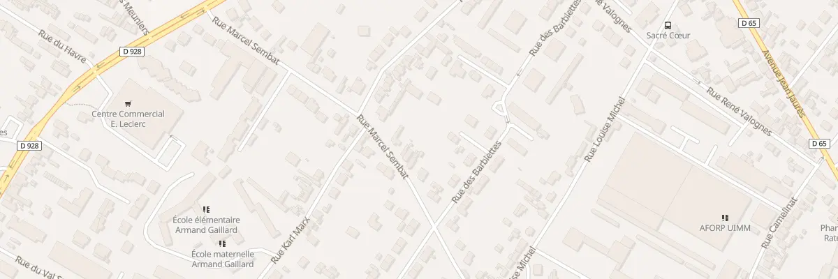 Plan du 22B Rue Marcel Sembat à Mantes-la-Ville
