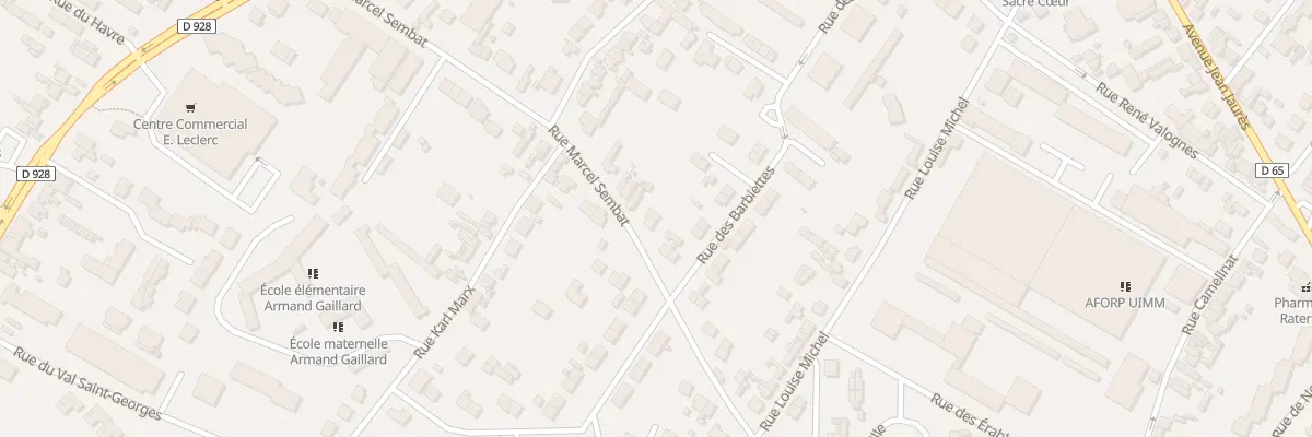 Plan du 20 Rue Marcel Sembat à Mantes-la-Ville