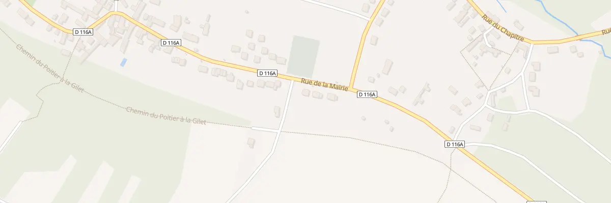 Plan du 24 Rue de la Mairie à Ymeray