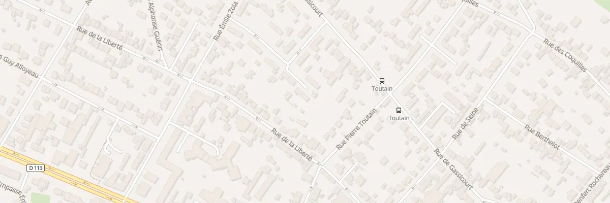 Plan du 13 Rue des Clos à Mantes-la-Jolie