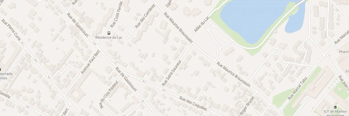 Plan du 10 Rue de Saint Sauveur à Mantes-la-Jolie