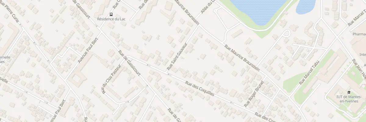 Plan du 82 Rue des Coquilles à Mantes-la-Jolie