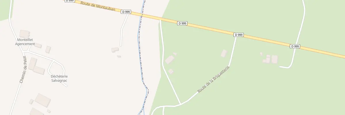 Plan du 1181 Rte de Montauban à Lisle-sur-Tarn