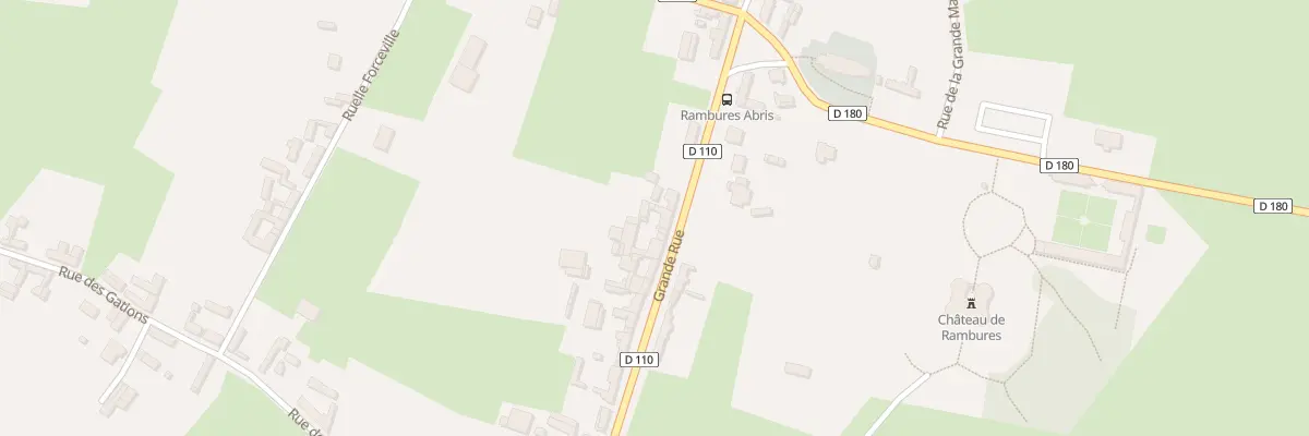 Plan du 10 La Grande Rue à Rambures