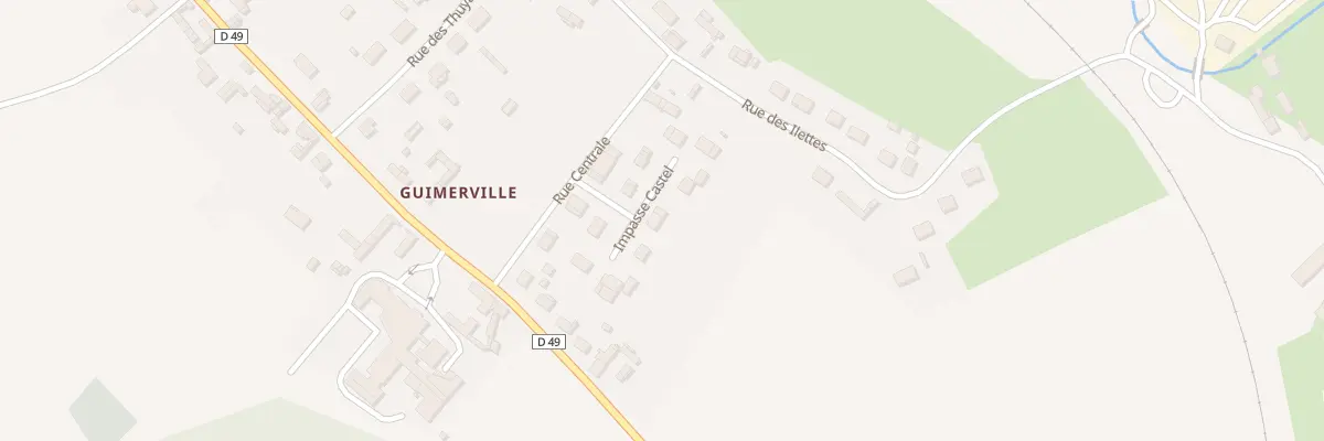 Plan du 5145 Guimerville à Hodeng-au-Bosc