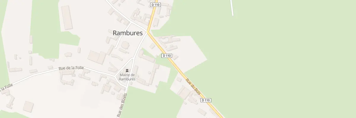 Plan du 5 Rue du Bois à Rambures