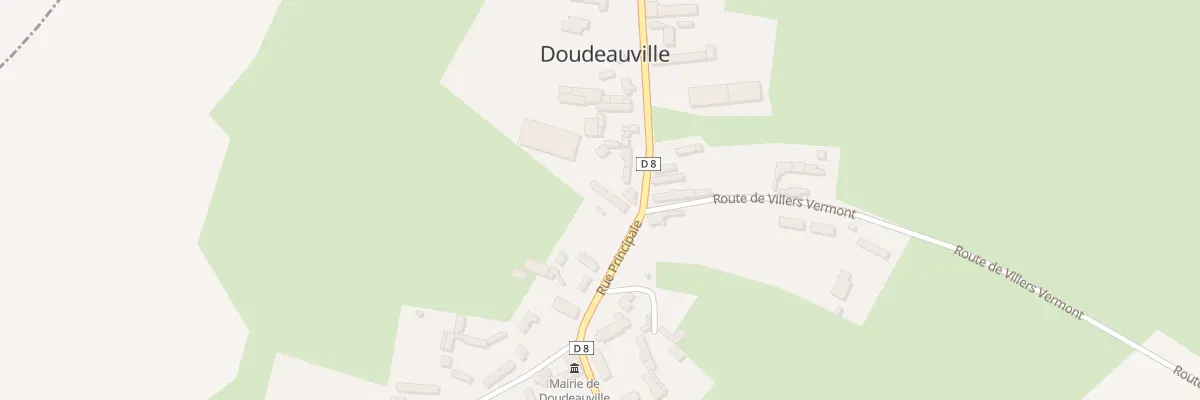 Plan du 18 Rue Principale à Doudeauville
