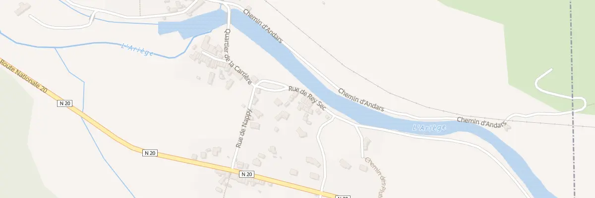 Plan du 6 Rue de Rey Sec à Albiès