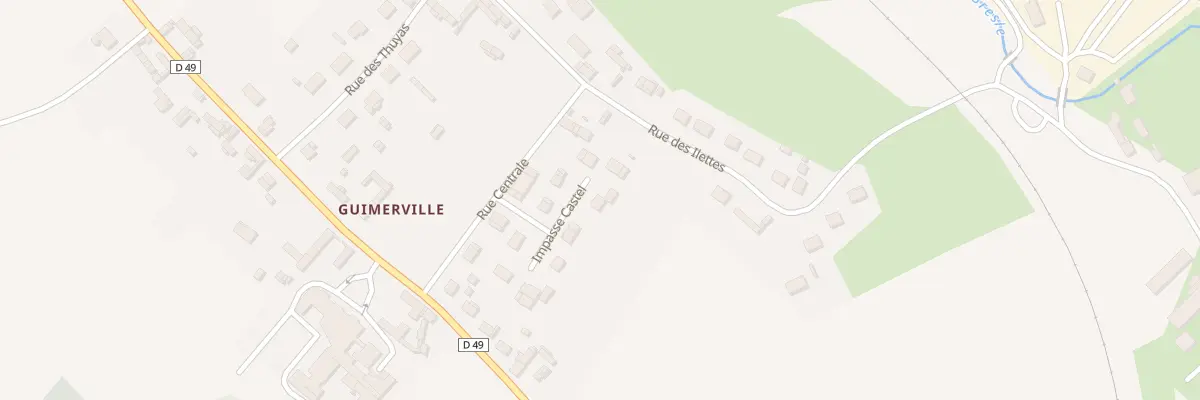 Plan du 5182 Guimerville à Hodeng-au-Bosc