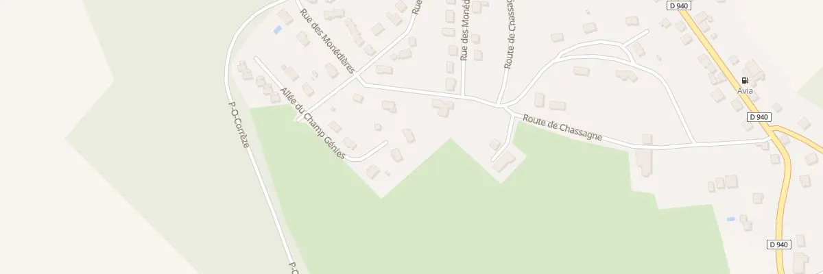 Plan du 5360 Champ Genies à Chamboulive
