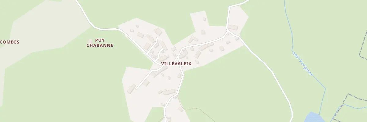 Plan du 5018 Villevaleix à Sainte-Anne-Saint-Priest