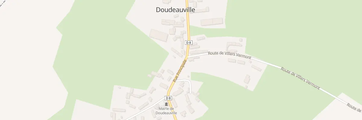 Plan du 17 Rue Principale à Doudeauville