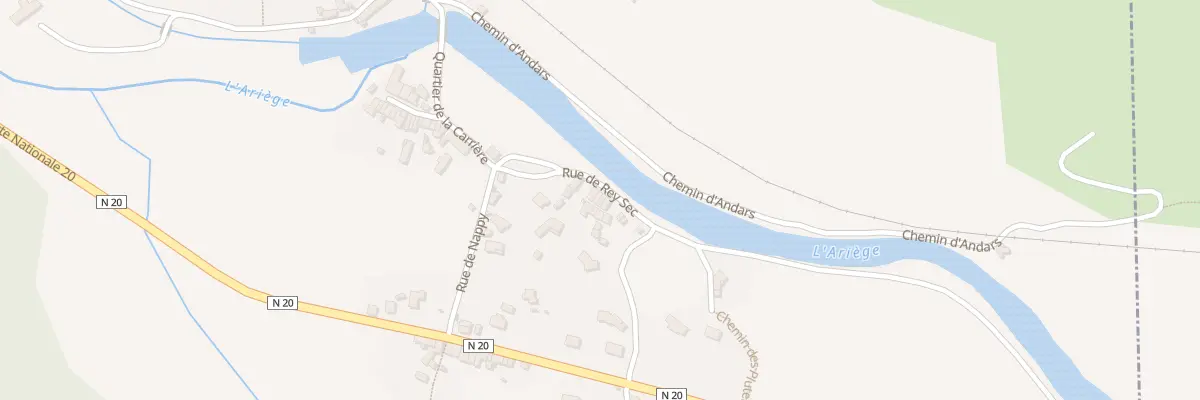 Plan du 10 Rue de Rey Sec à Albiès