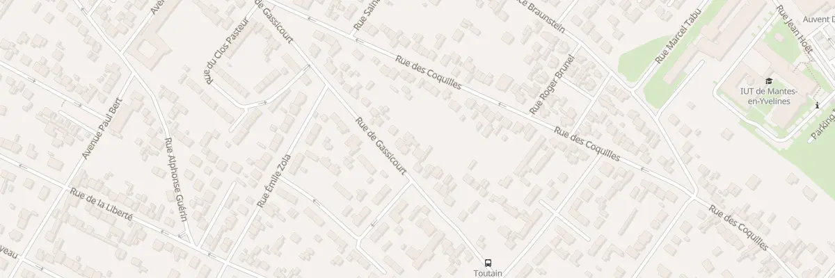 Plan du 132 Rue de Gassicourt à Mantes-la-Jolie