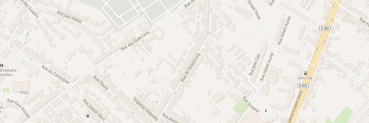 Plan du 171 Rue de Strasbourg à Châteauroux