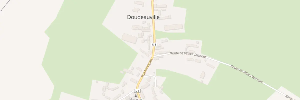 Plan du 15 Rue Principale à Doudeauville