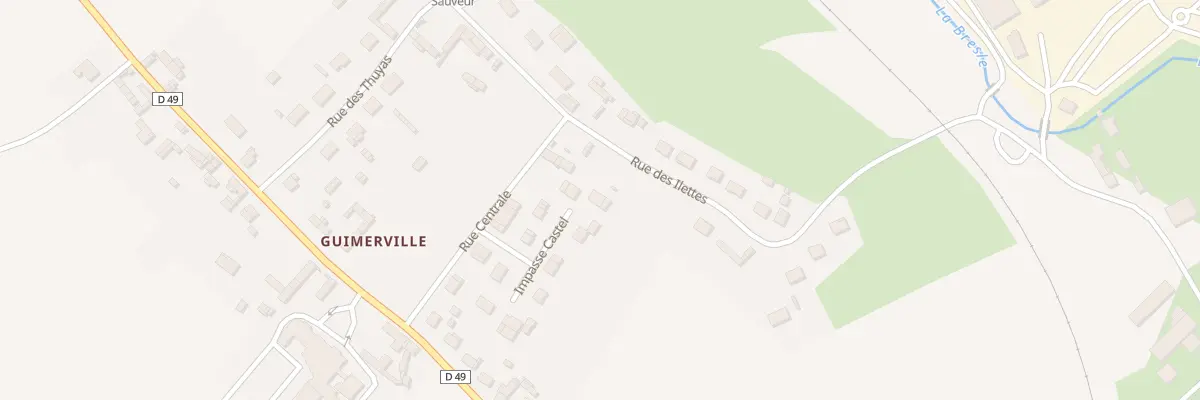 Plan du 5132 Guimerville à Hodeng-au-Bosc